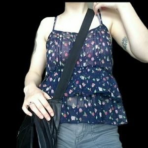 Hollister Ruffled Tank Top